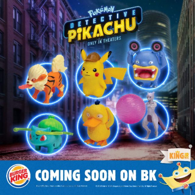 detective pikachu happy meal toys