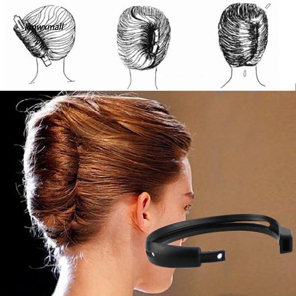 Kmwxmall My Women Magic Hair Styling Updo Donut Bun Maker Holder