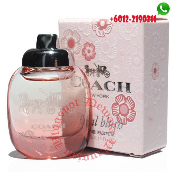 Coach Floral Blush Eau De Parfum Miniature Perfume Shopee Malaysia