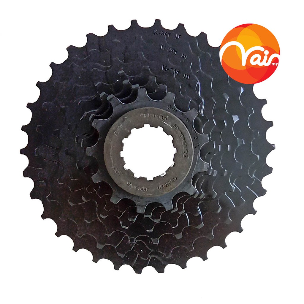 Shimano Cs Hg50 7 13 34t 7 Speed Cassette Sprocket New Old Stock Made In Japan Classic Mountain Bike Mtb Touring Shopee Malaysia