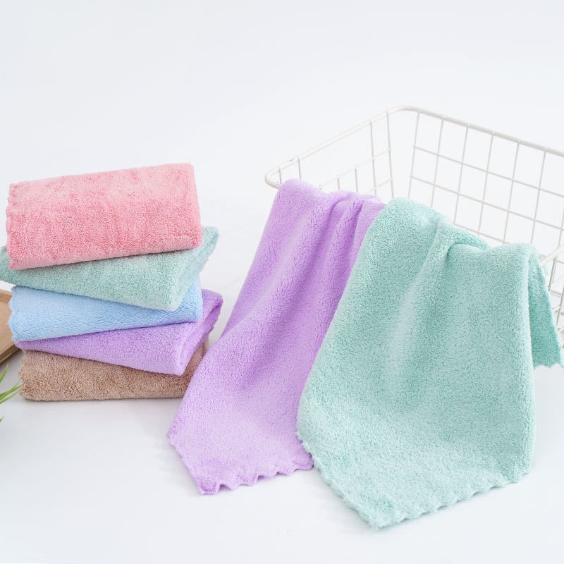 3 Baby Face ClothsSuper Soft Microfibre Fleece FlannelBaby Wash Towel Wipe 