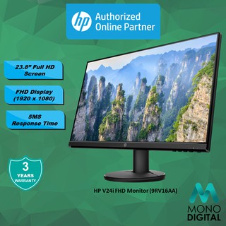 Монитор hp v24i настройка