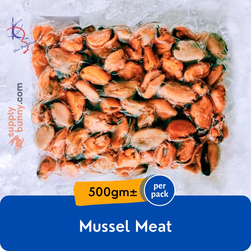 Mussel Meat 500g± (sold per pack) 贻贝 Daging Kupang - Kaizer Frozen Seafood