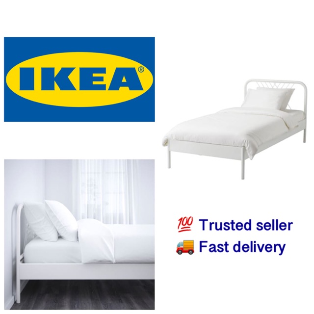 IKEA Nesttun Single Bed Frame Katil Bujan Scandinavian ...