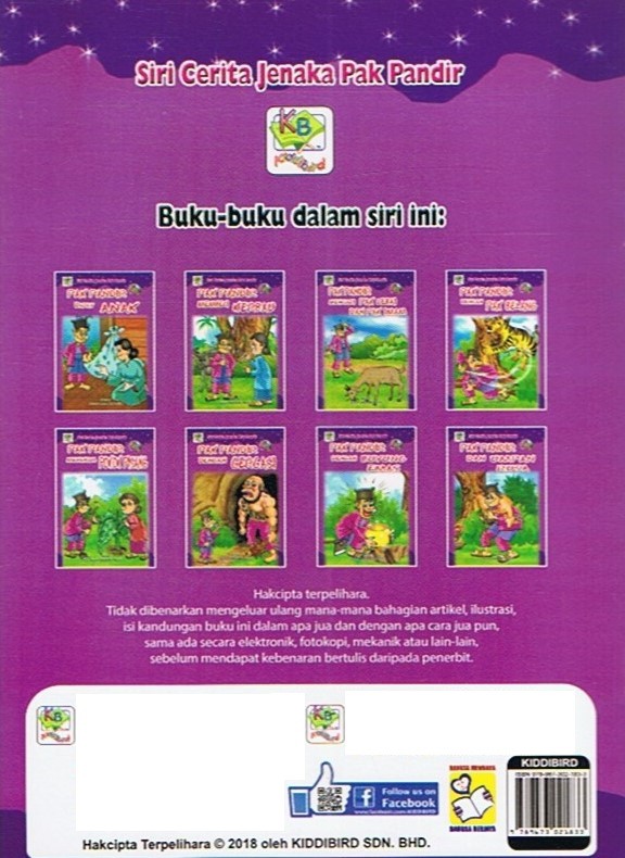 Kiddibird Siri Cerita Jenaka Pak Pandir Shopee Malaysia