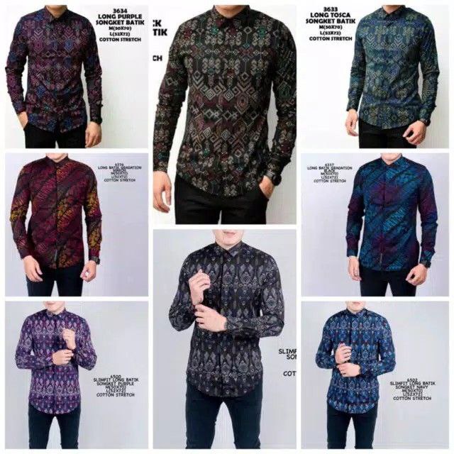 Buy KEMEJA BATIK SONGKET  SeeTracker Malaysia