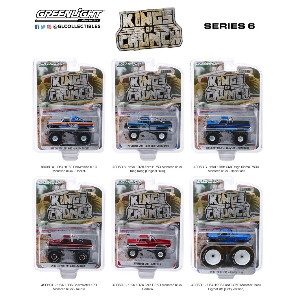 greenlight diecast kings of crunch