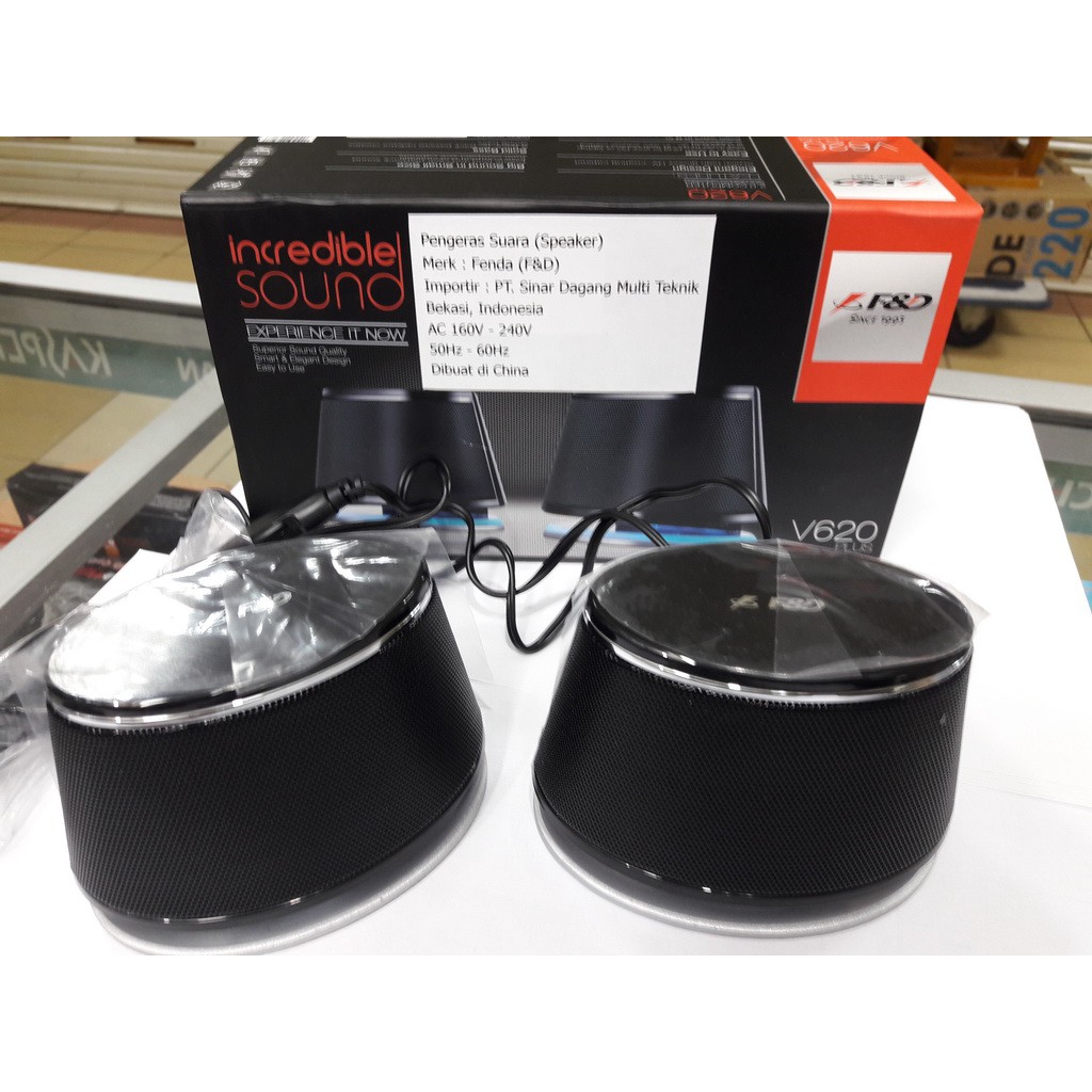 f&d v620 plus 2.0 usb speakers lowest price