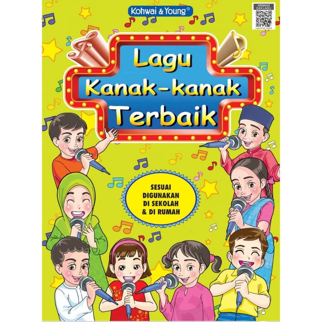 Lagu Kanak Kanak Popular Terbaik Patriotik Buku Kohwai Young Shopee Malaysia