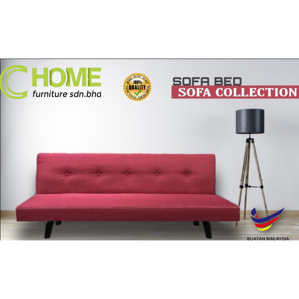 CHOMESofa Bed / Foldable Sofa Bed 3 Seater Ready Stock!!! Shopee