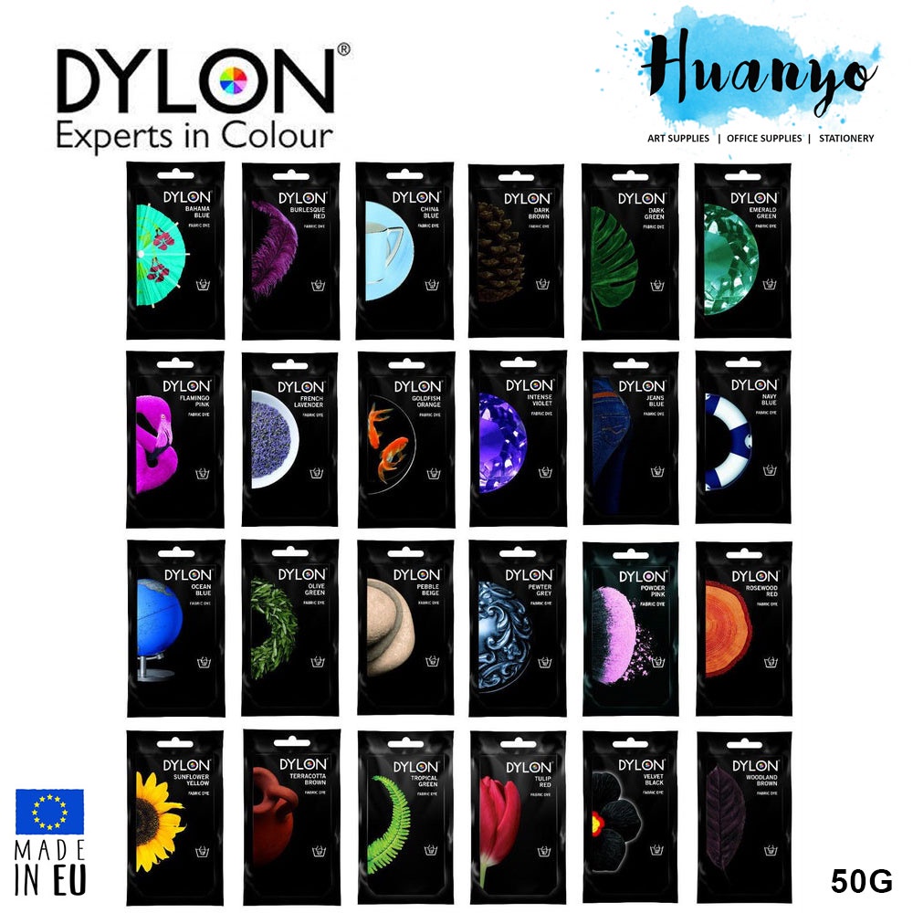 Dylon Fabric Hand Dye 50G (Intense Colour) 03 Tropical Green PGMall