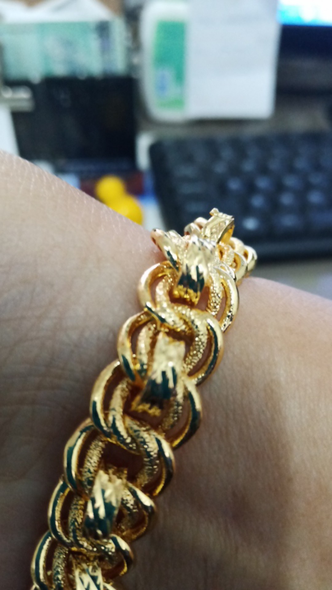 Emas Bangkok Candy - Gelang Tangan Coco Candy 2.2CM/2.0CM ...