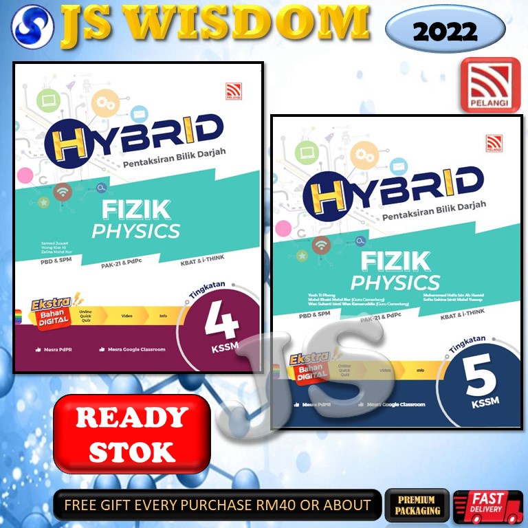 2022 Hybrid Pbd Fizik Physics Tingkatan 4 Tingkatan 5 Kssm Pelangi Buku Latihan Spm Shopee Malaysia