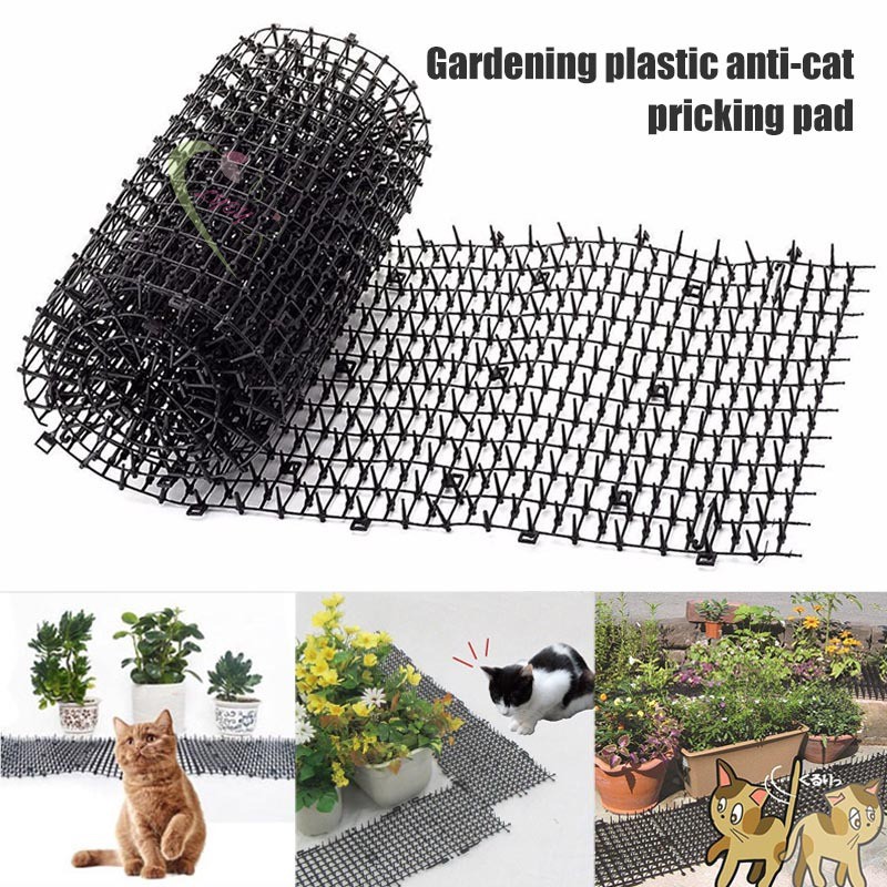 Le Garden Cat Scat Mats Anti Cat Prickle Strips Keep Cat Away Safe