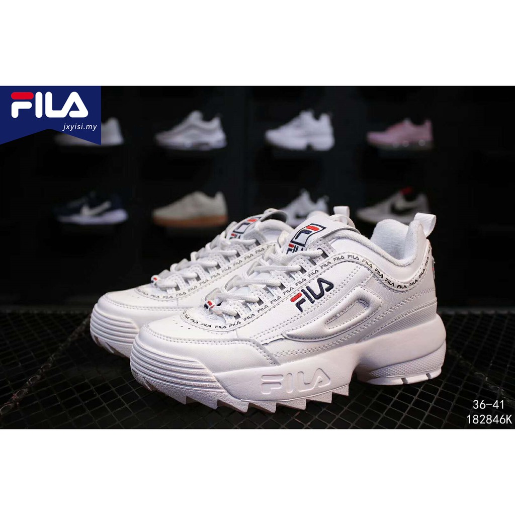 fila womens disruptor ii 2 sneakers casual athletic running walking sports shoes