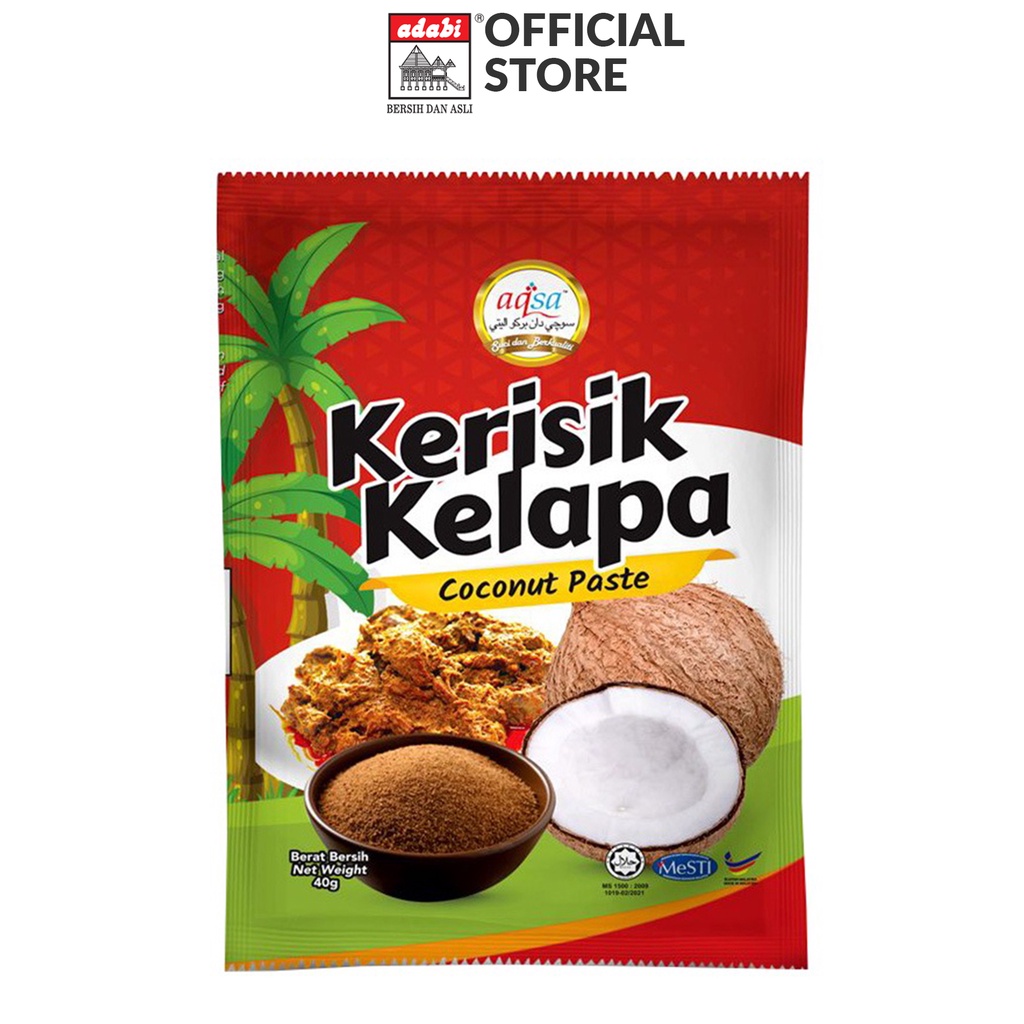 Kerisik Kelapa Aqsa (40g)