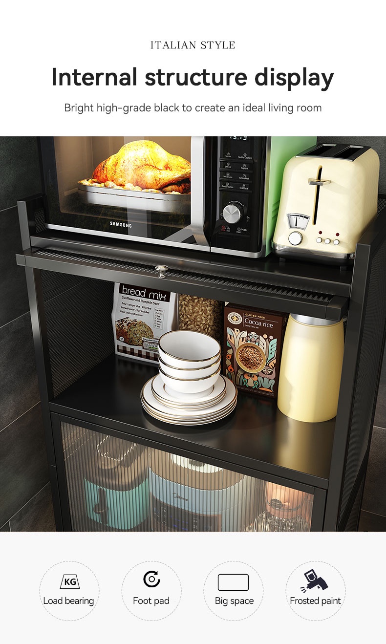 Rak Dapur Kitchen Rack Microwave Oven Kitchen