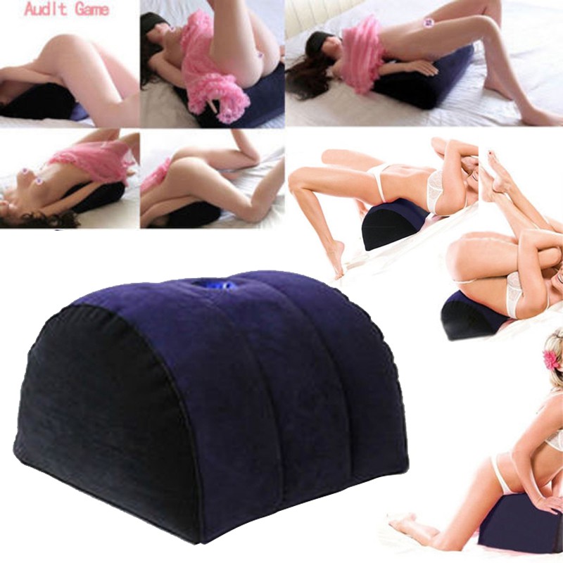 Mayitr Inflatable Adult Sex Pillow Aid Wedge Triangle Position