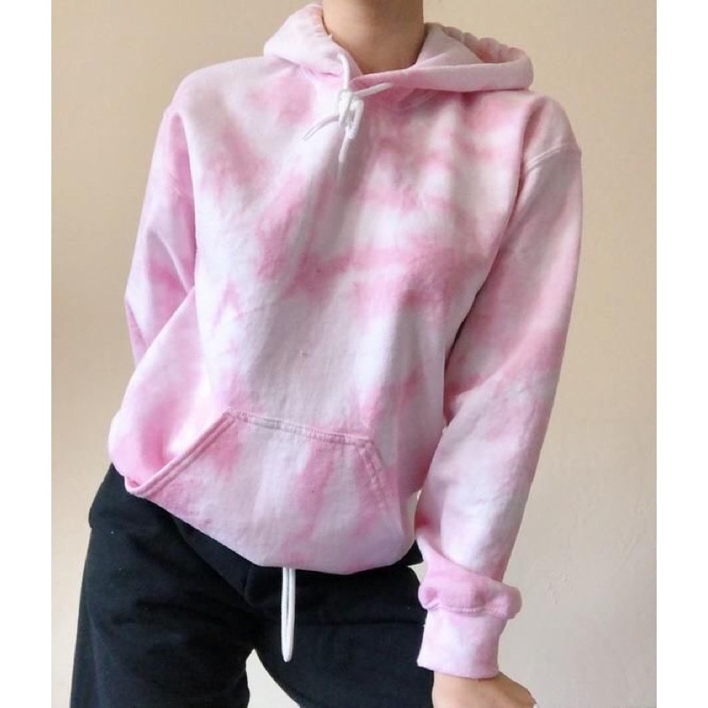 hoodie tie dye shopee