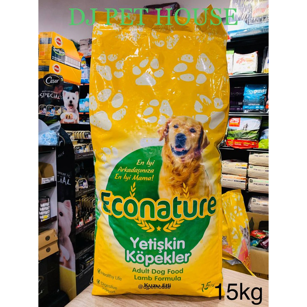 Econature Adult Dog Food Lamb Formula 15kg Shopee Malaysia