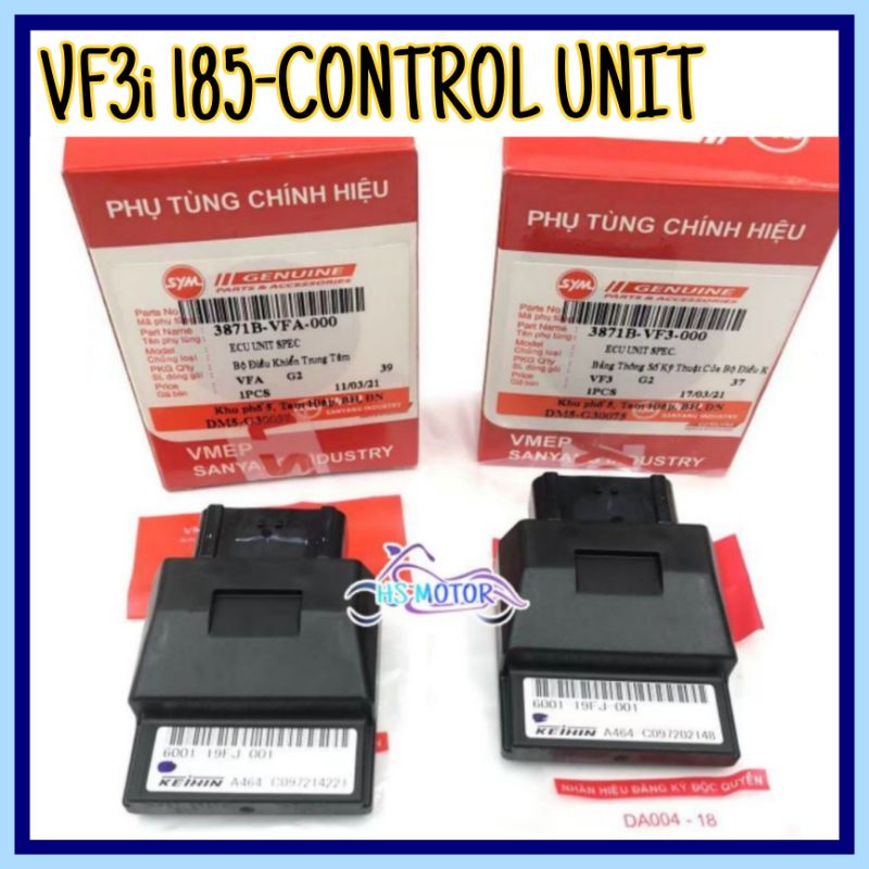 SYM VF3i 185 V1 /V2 LE / PRO EN CONTROL UNIT CONTROL UNIT 3871B-VF3-000 ...