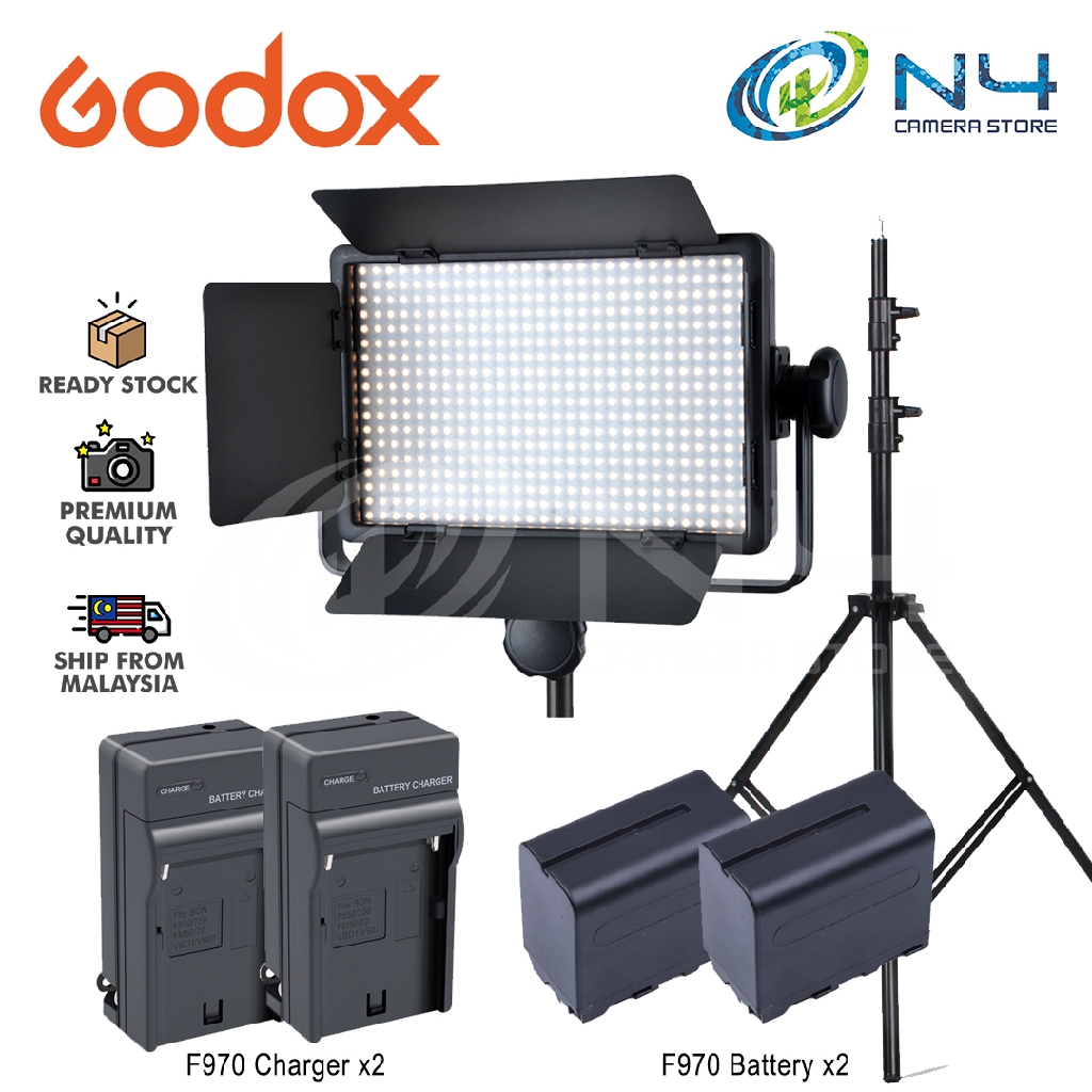 Godox LED500C Light BiColor (Lux 3300K5600K Lamp 2900) Panel Video