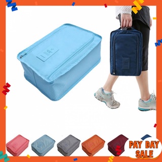 Nylon Shoes Pouch Ver 3 Travel Portable Storage Bag (A42)
