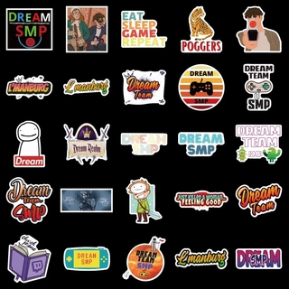 zm dream smp series stickers 100pcsset waterproof