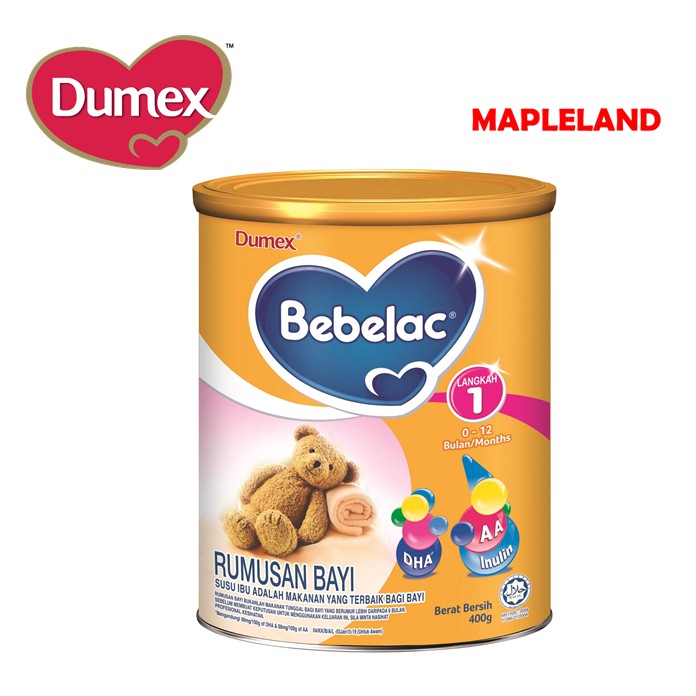 Bebelac Infant Baby Step 1 800g 0 12bulan Shopee Malaysia