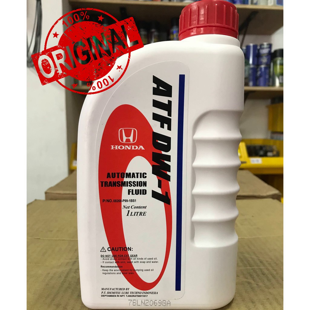 Original Honda ATF DW1 GEAR OIL AUTOMATIC TRANSMISSION FLUID 1L Shopee Malaysia