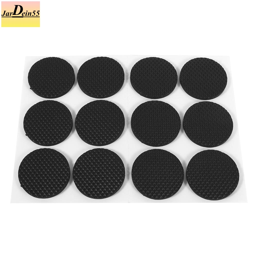 12pcs Self Adhesive Floor Protectors Furniture Sofa Table Chair Rubber Feet Pad Shopee Malaysia