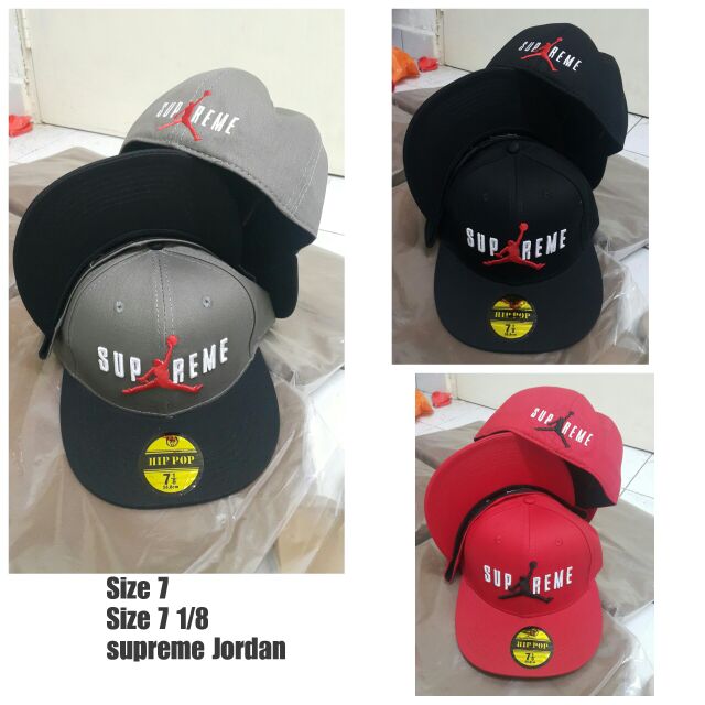 supreme jordan cap