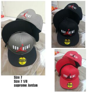 supreme jordan cap