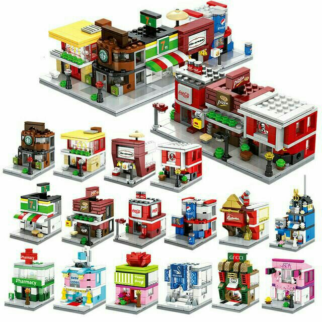 [CLEARANCE] Mini Building Sembo Blocks Lego | Shopee Malaysia