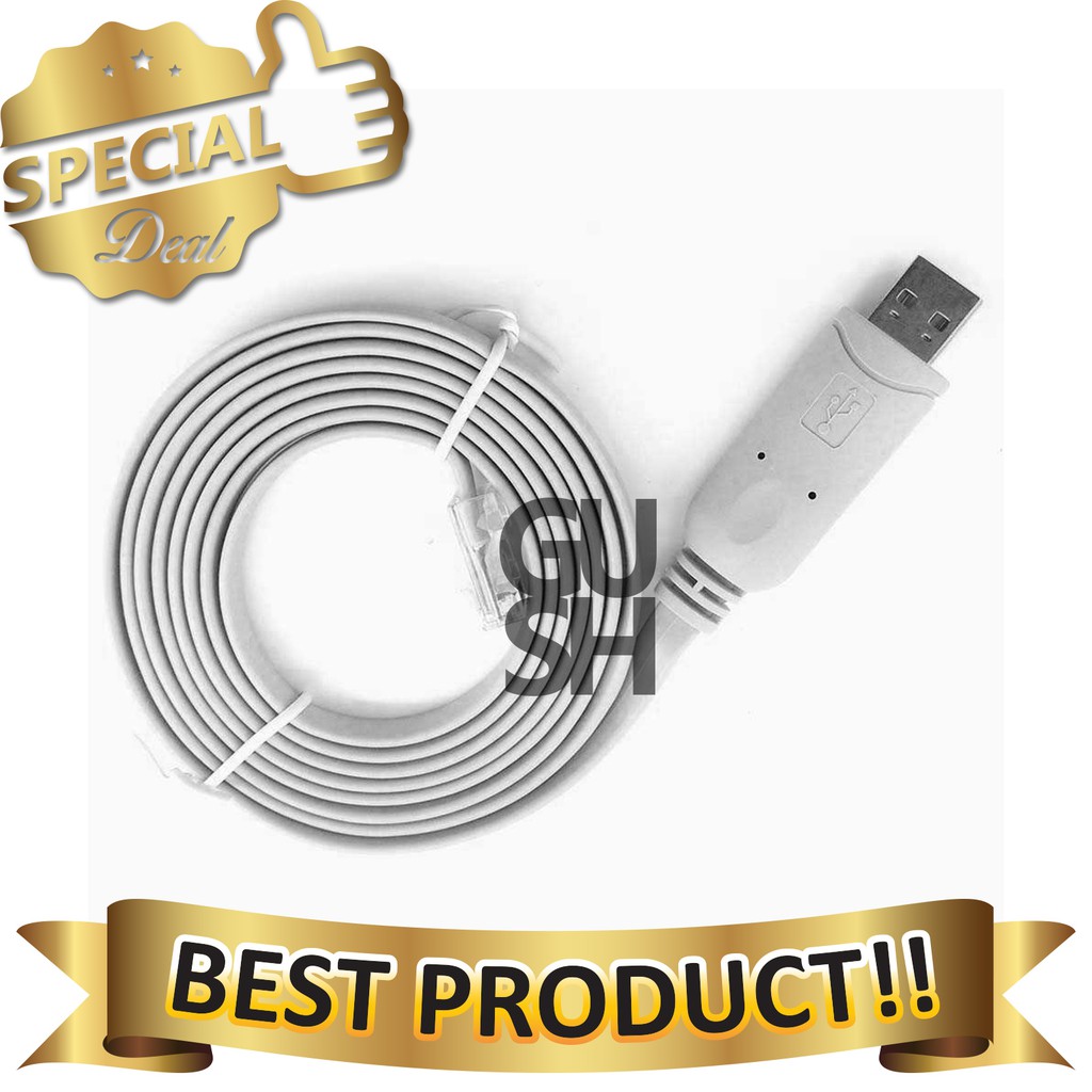 Usb RS232 to RJ45 Cisco Huawei Router PL2303RA Console Cable