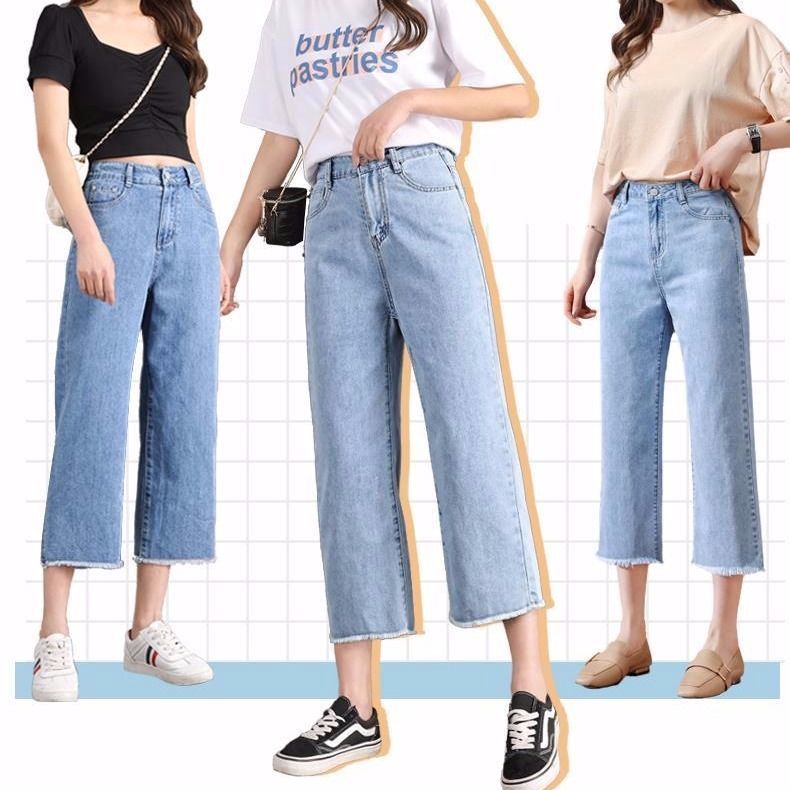 baggy ankle jeans