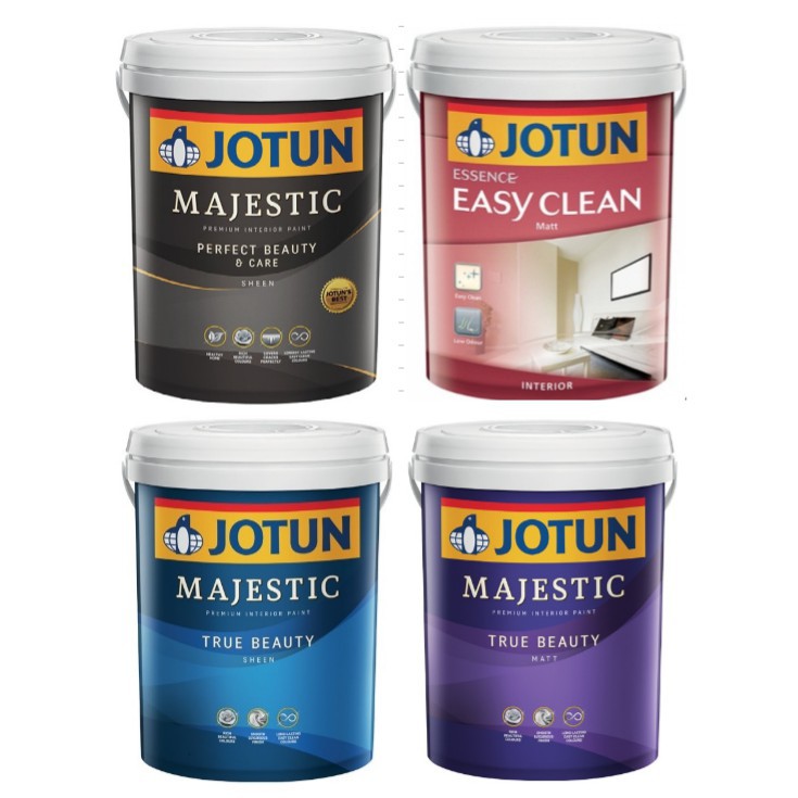 JOTUN IMAJESTIC INTERIOR PAINT 5LITER (EARTH COLOUR SERIES) | Shopee ...