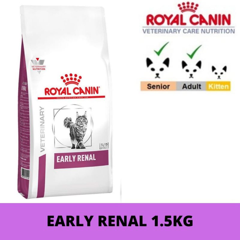 Royal Canin Veterinary Care Early Renal s/o index 1.5kg / 3.5 kg