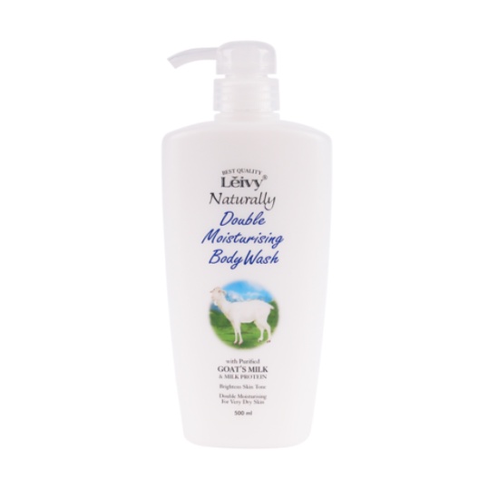 Leivy Goat Milk Foam Body Wash Floral Cotton Fragrance 500ml Shopee