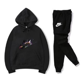 nike hoodie and jogger set mens