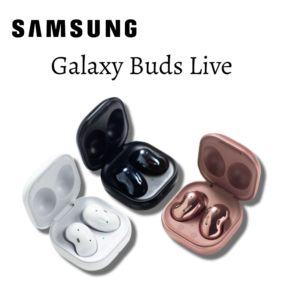 Samsung Galaxy Buds Live Sm R180 Wireless Earbuds Active Noise Cancelling Earphones With Microphone Charging Box Shopee Malaysia