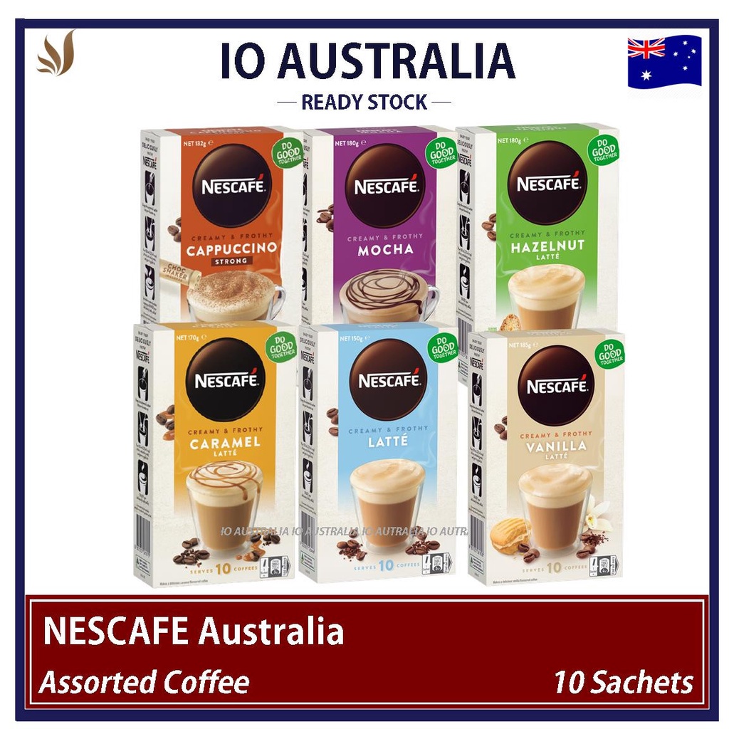 Nescafe Australia Instant Coffee 10 Sachets | Shopee Malaysia