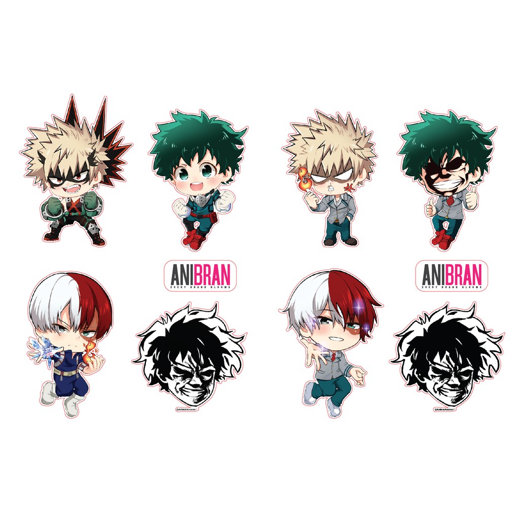 Anime Doujin (Fanart) My Hero Academia: Boku No Hero Academia Sticker