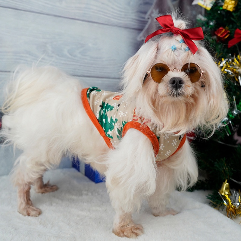 Must Essential 『27Pets』Christmas Pet Couple Outfit Dog Dress Wedding Party Cosplay Clothes - Image 4