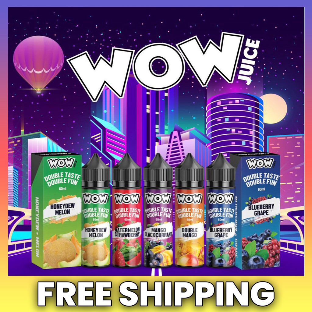 Wow Juice 60ML Fruity Shopee Malaysia