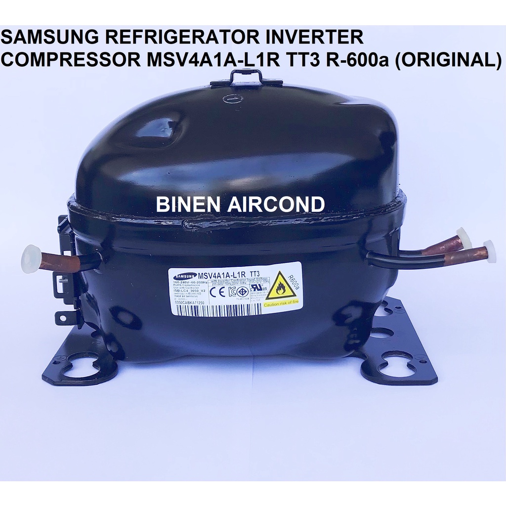 [ORIGINAL] SAMSUNG REFRIGERATOR INVERTER COMPRESSOR MSV4A1AL1R TT3 R