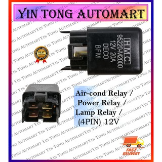 1pcs 4pin MB183865 12V Air Conditioning Relay replace for 056700-9160 12V 