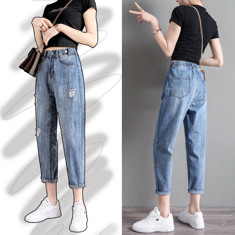 slim baggy pants