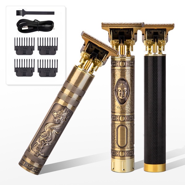 T9 Electric Hair Trimmer Clipper Cordless USB Rechargeable Mustache Shaver Haircut Machine Mesin Rambut Original 剪頭發工具