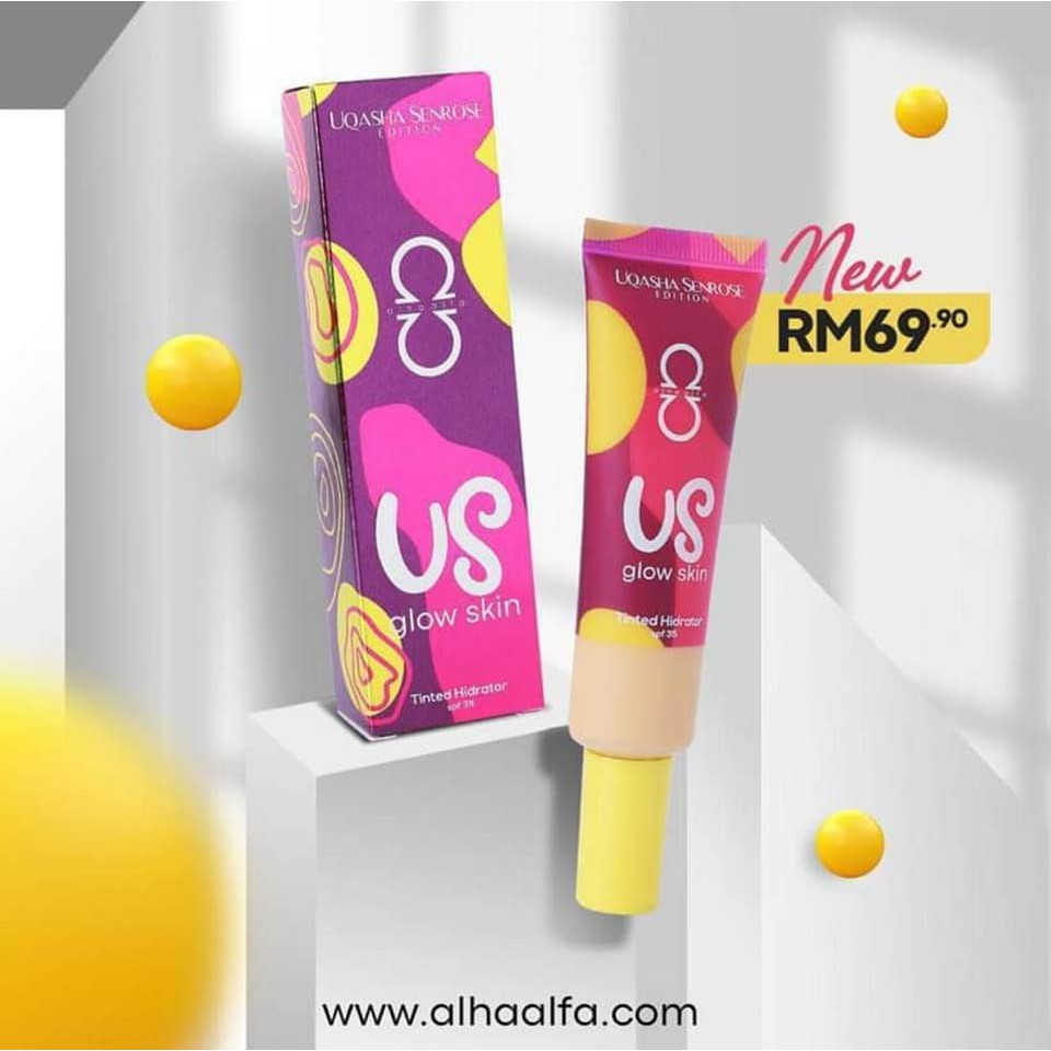 ALHA ALFA UQASHA SENROSE GLOW SKIN TINTED HIDRATOR [NEW]